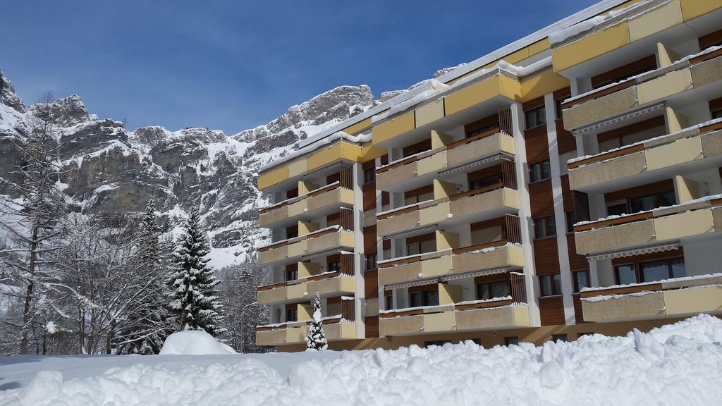 Baron / Baronesse Apartments Leukerbad Exterior foto